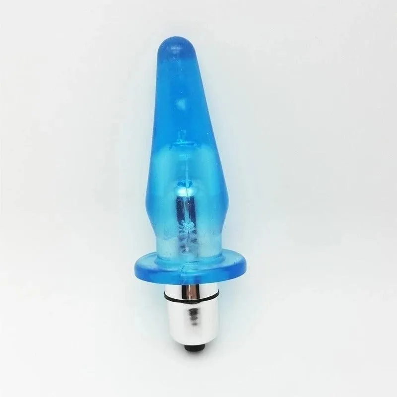 Sex Powerful Jelly Toy Vibrating Butt Plug Anal Vibrator