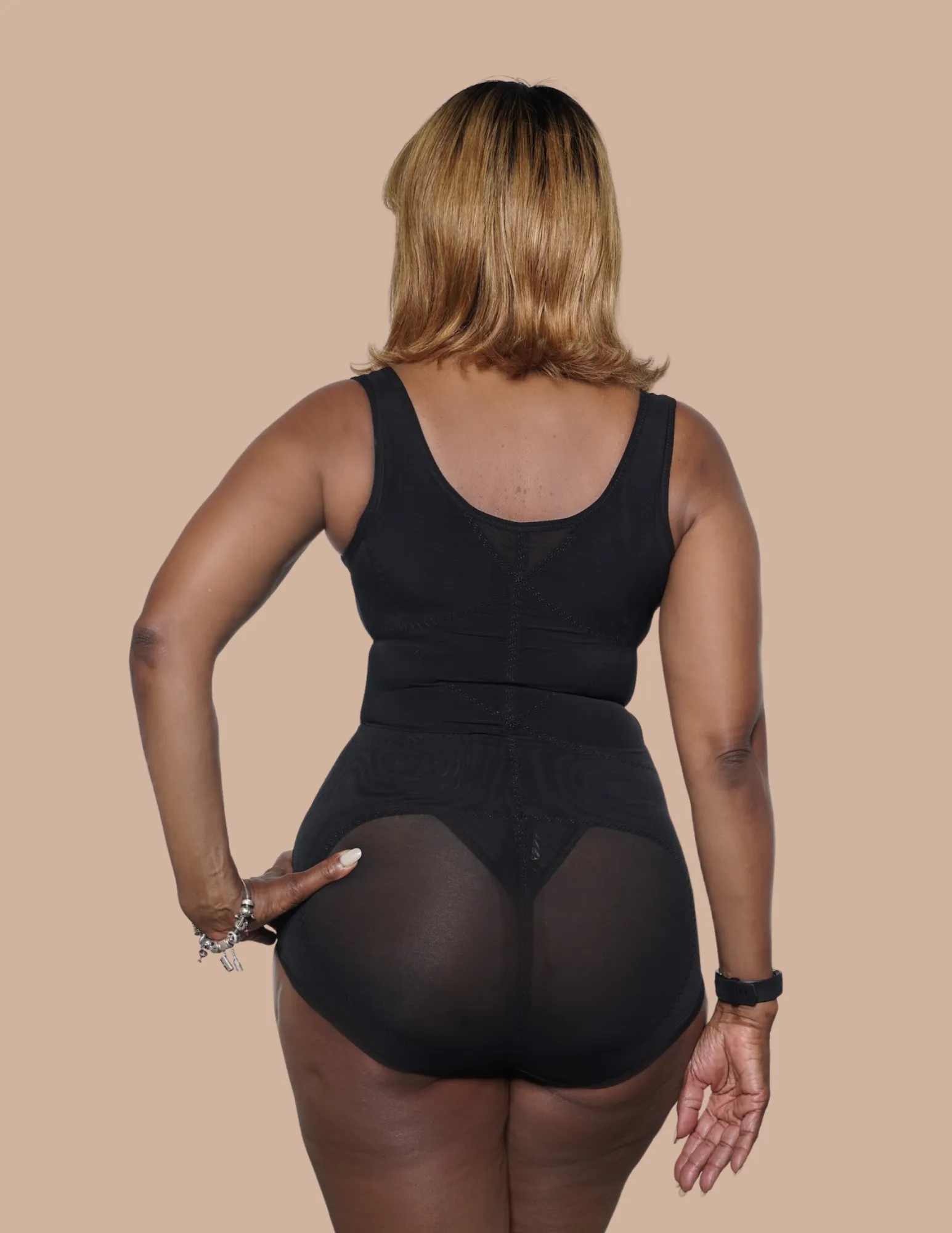 Sexy Sheer One Piece Shaper