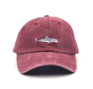 Shark Embroidery Cap