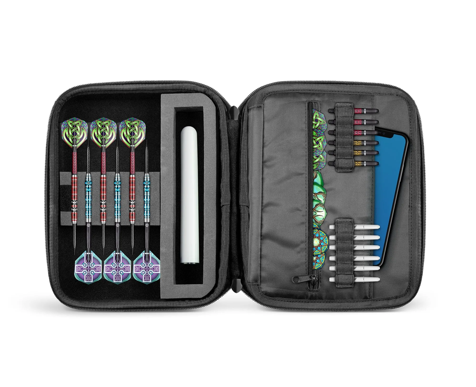 Shot Mega Tactical Dart Case-Blue