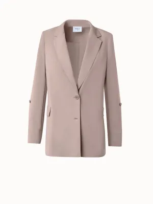 Signature Lasercut Crêpe Boyfriend Blazer