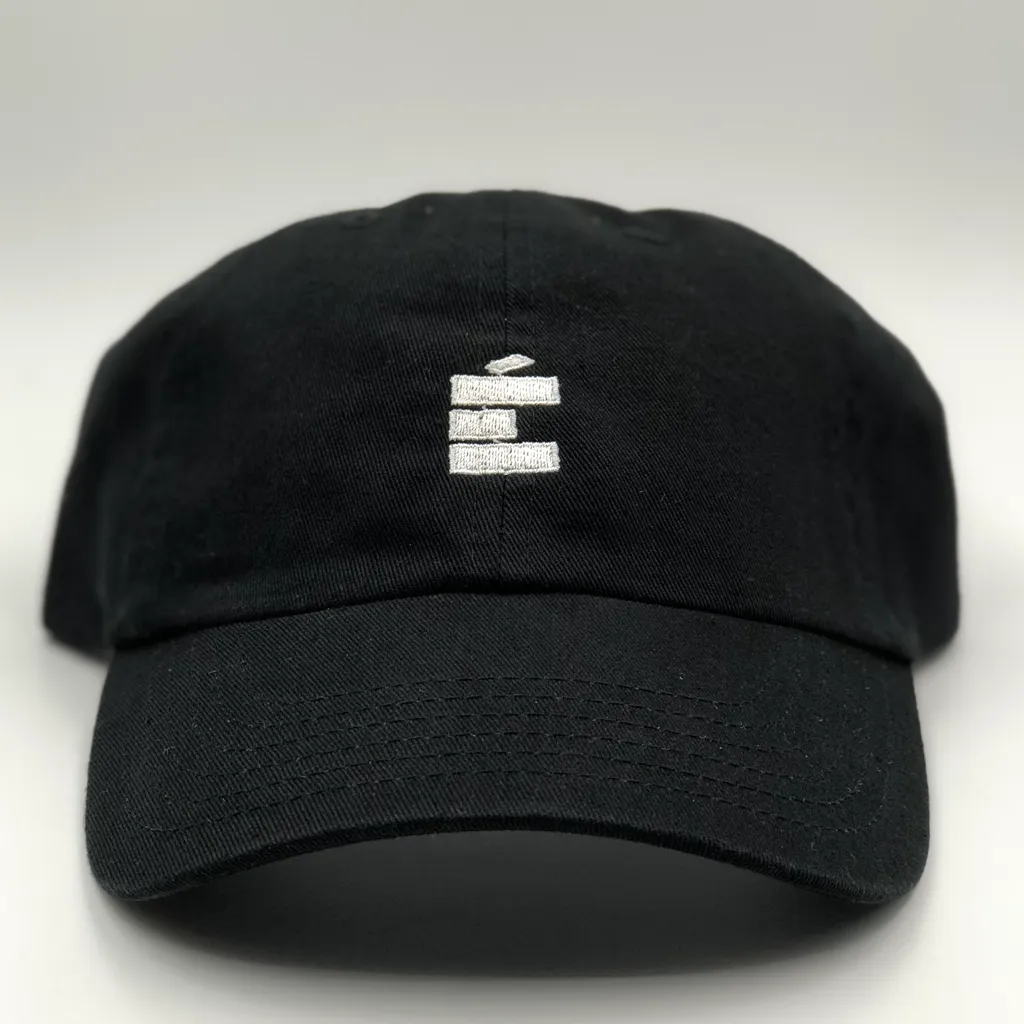 small E Dad Hat - Blk