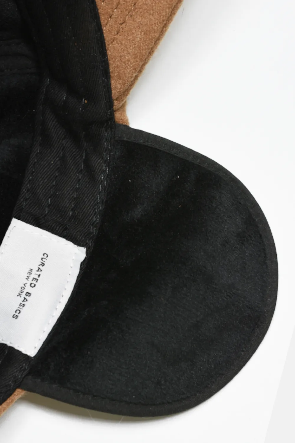 Snapback Wool Hat with Ear-Flap
