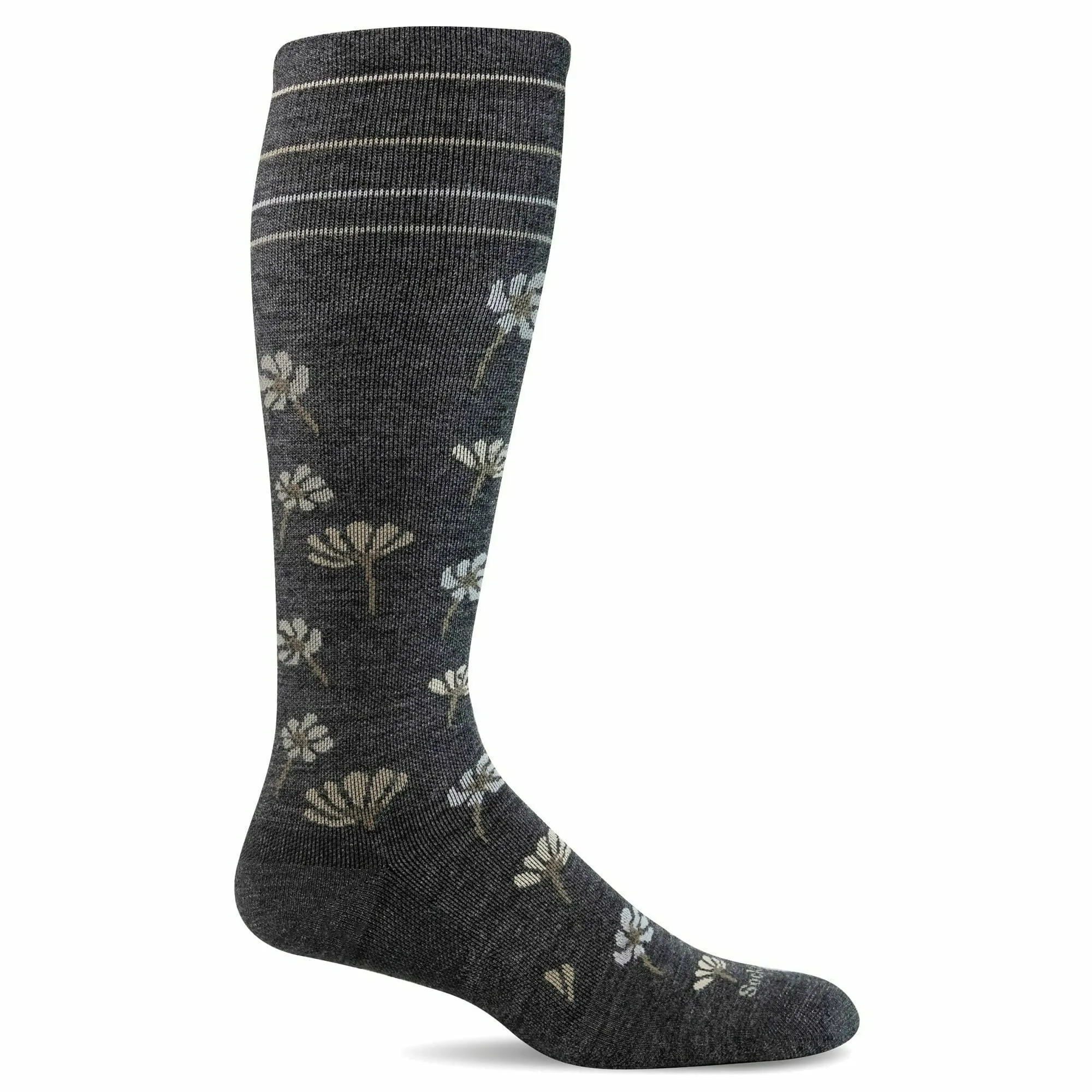 Sockwell Womens Field Flower Moderate Compression Socks