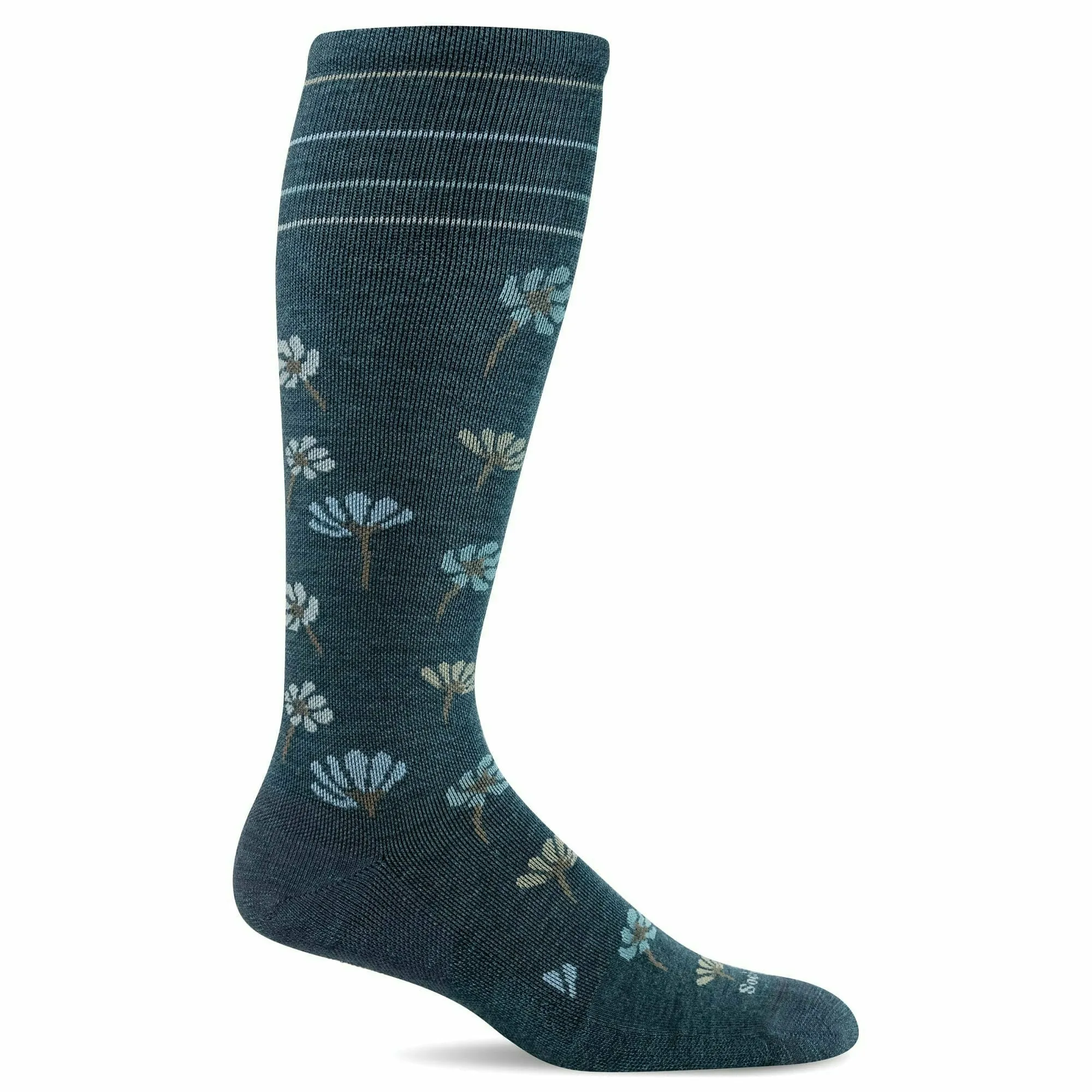 Sockwell Womens Field Flower Moderate Compression Socks