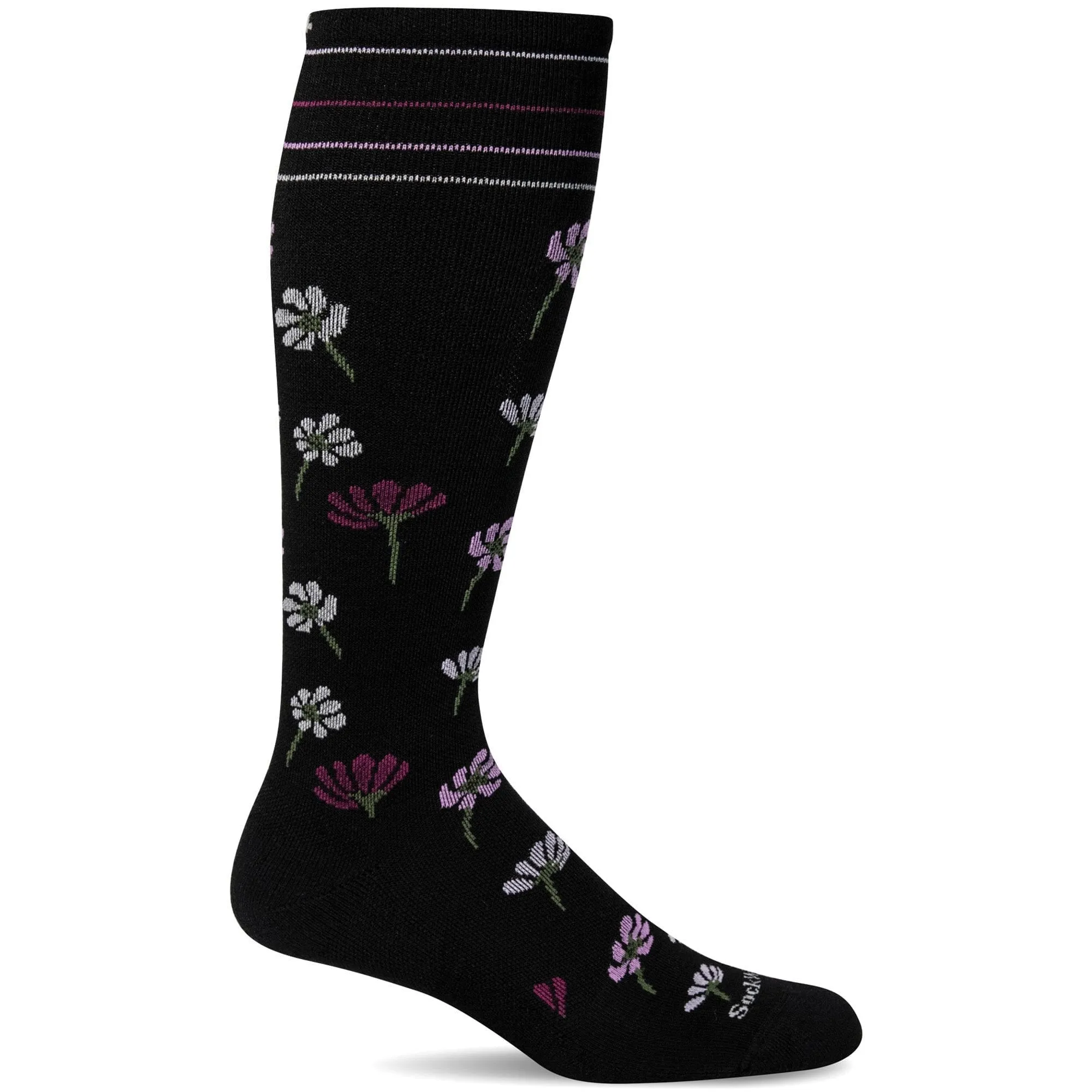 Sockwell Womens Field Flower Moderate Compression Socks