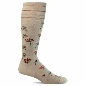 Sockwell Womens Field Flower Moderate Compression Socks