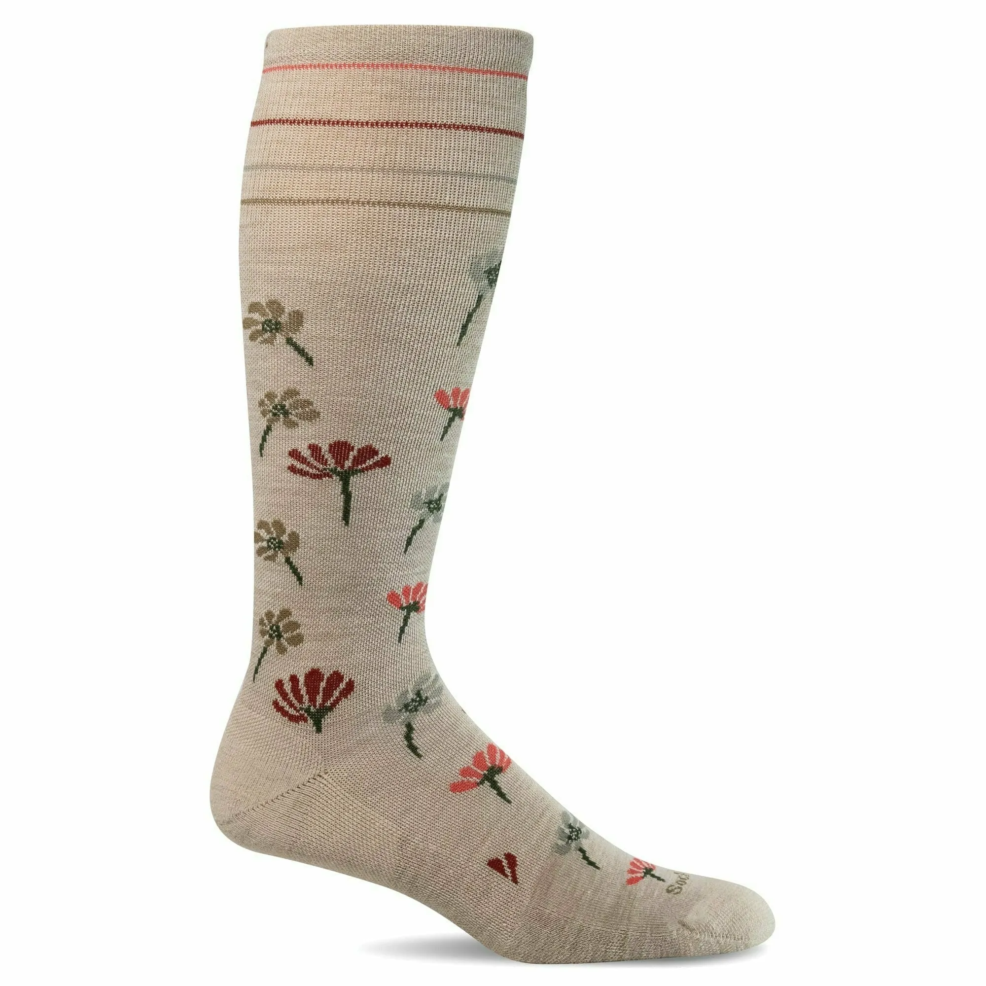 Sockwell Womens Field Flower Moderate Compression Socks