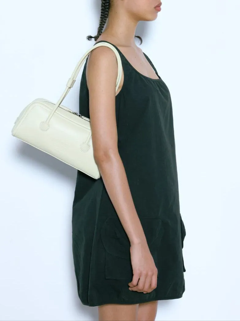 SOFT BAGUETTE BAG blond wood plain