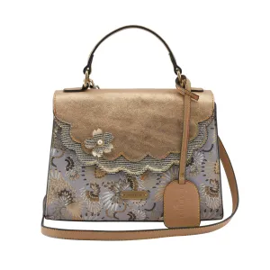 Spring Step Shoes L'Artiste Hb Power Glitz Handbags Metallic Gold Leather