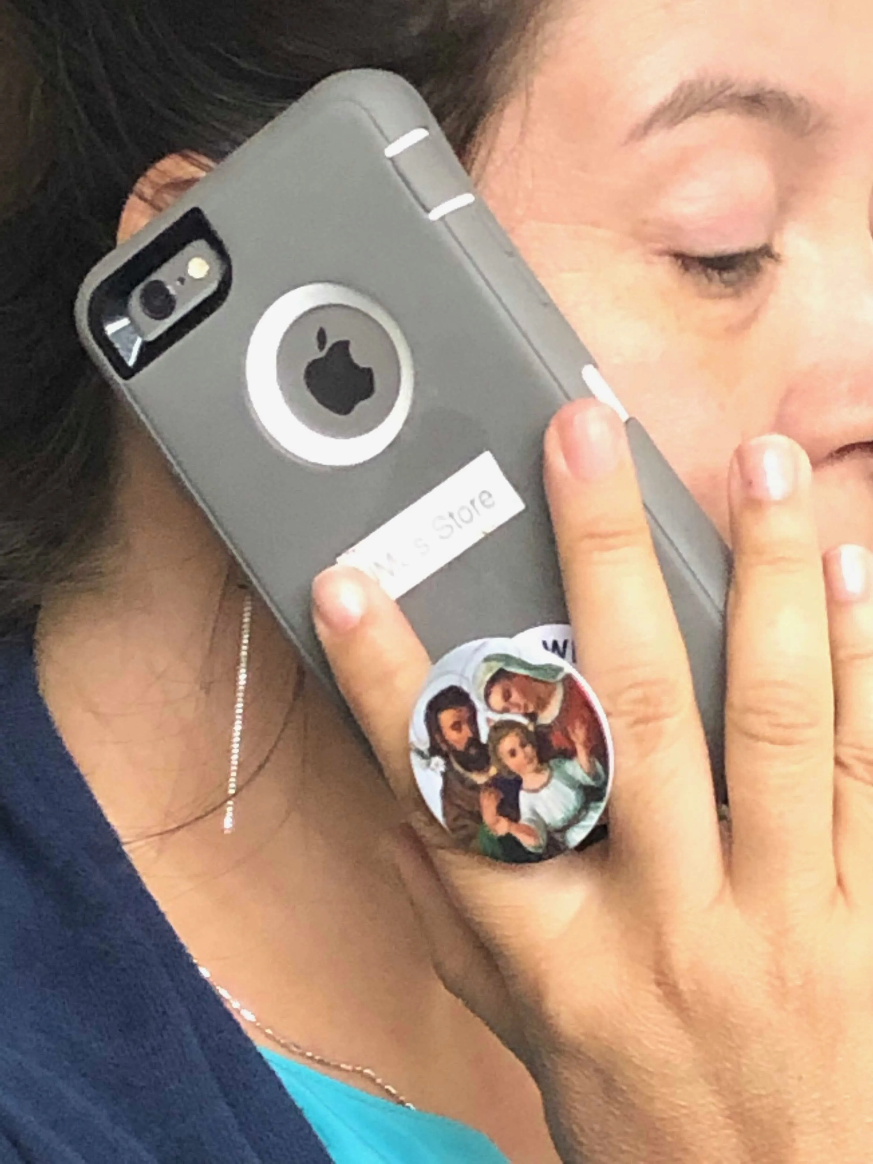 St Ignatius Holy Sockets Pop Socket Cell Phone Accessory