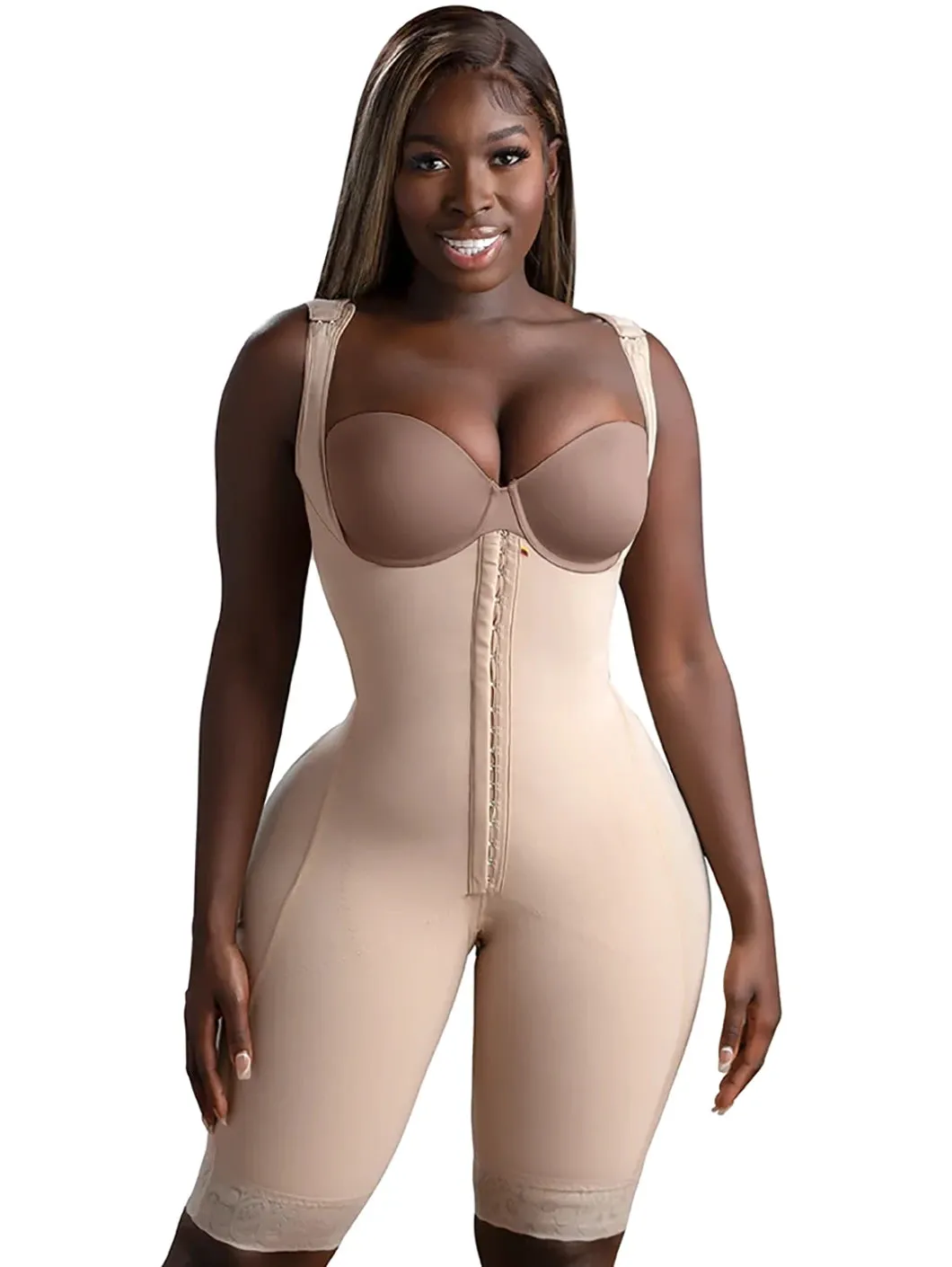 Stage 1 Faja Colombiana for Wide Hips and Booty | Open Bust