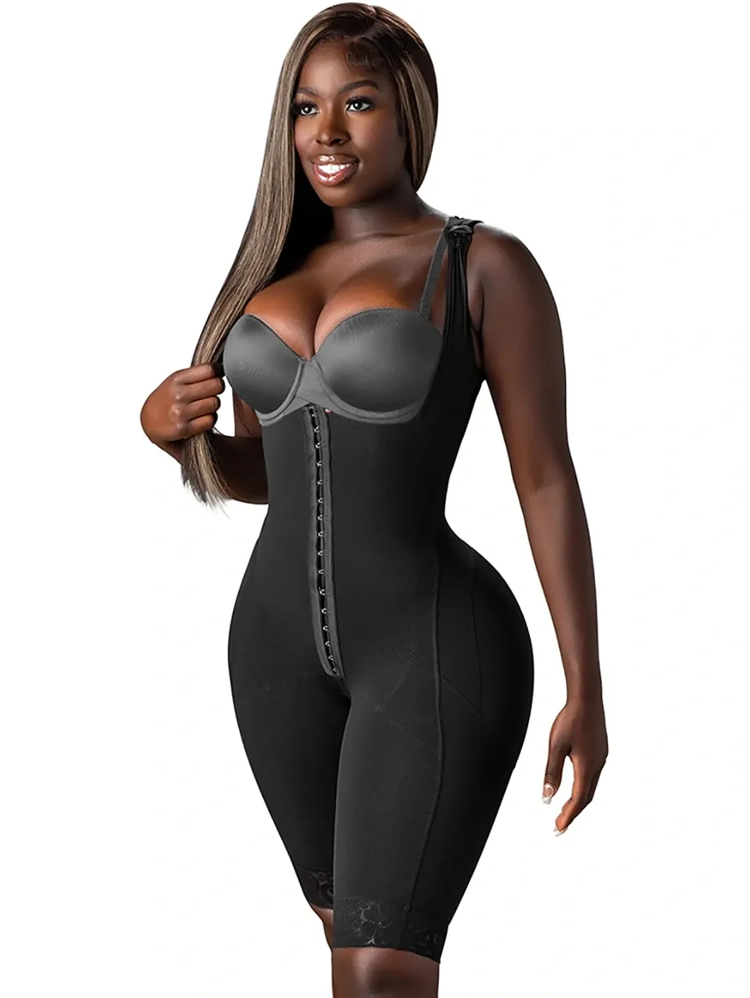 Stage 1 Faja Colombiana for Wide Hips and Booty | Open Bust