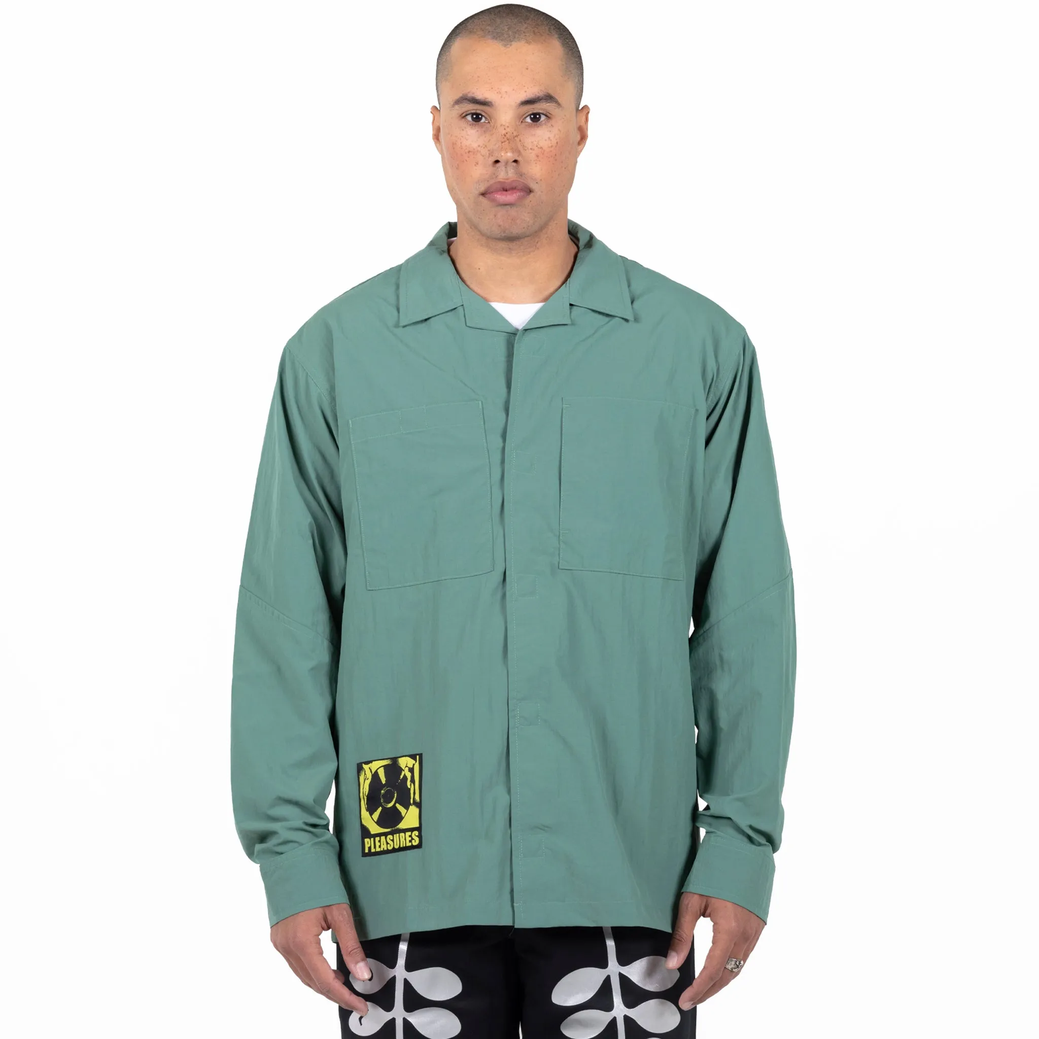 Stare LS Overshirt (Teal)