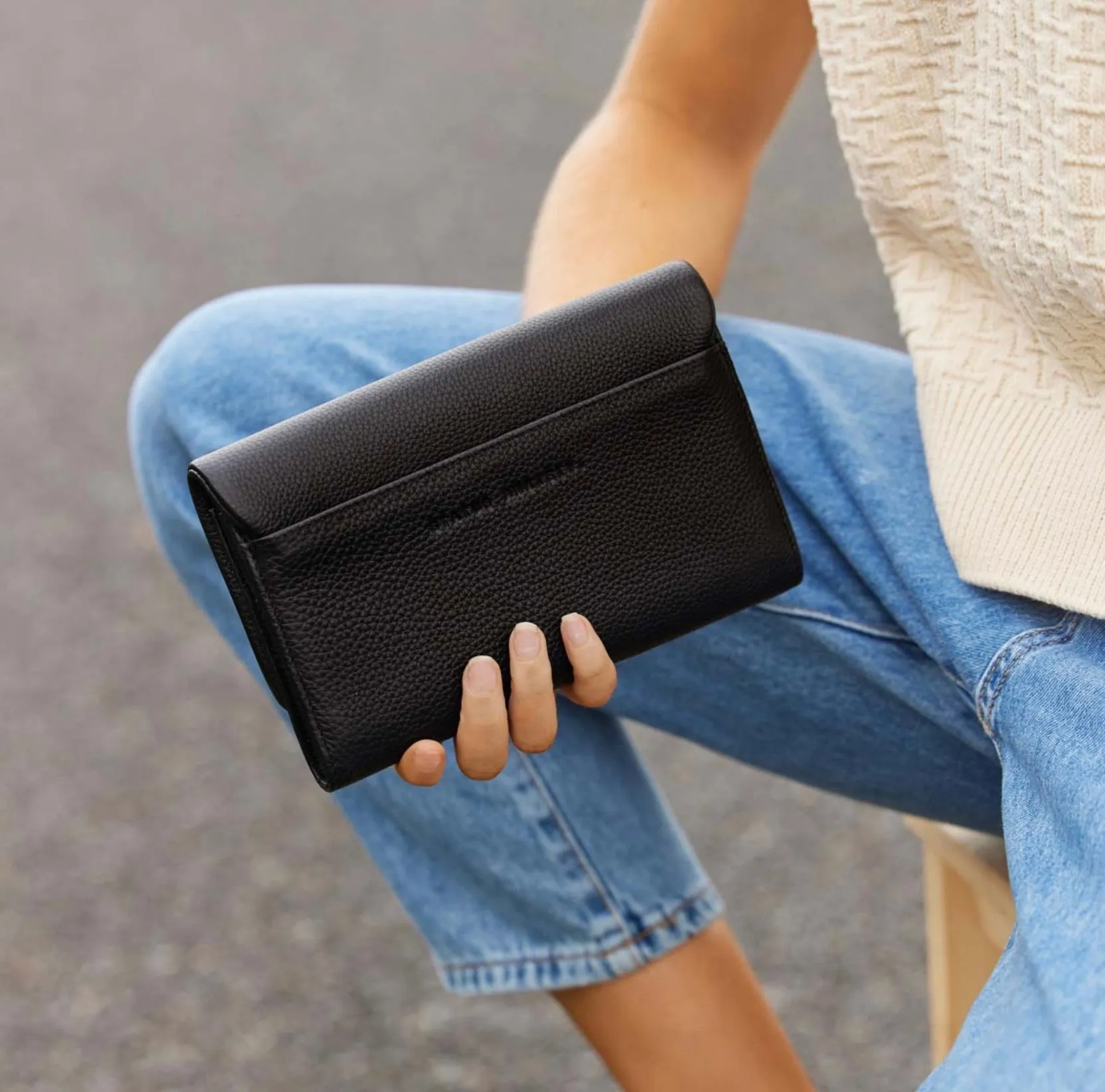Status Anxiety II REMNANT Wallet - black