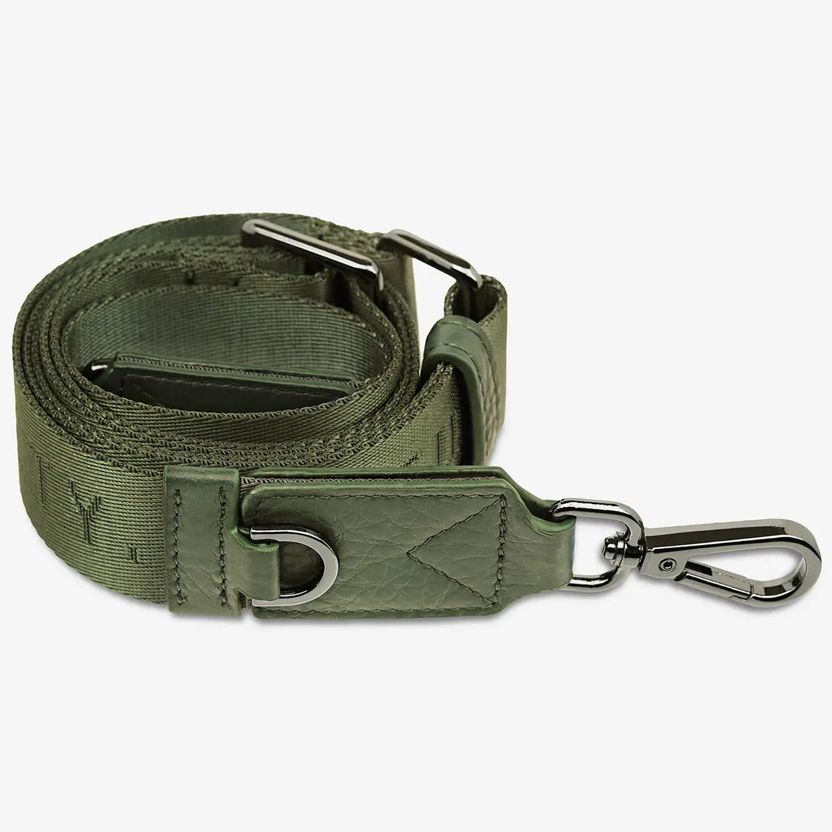 Status Anxiety Lucky Escape Khaki Webbed Strap THIN