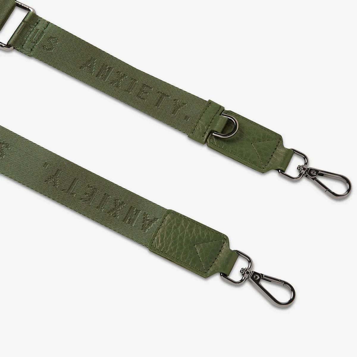 Status Anxiety Lucky Escape Khaki Webbed Strap THIN