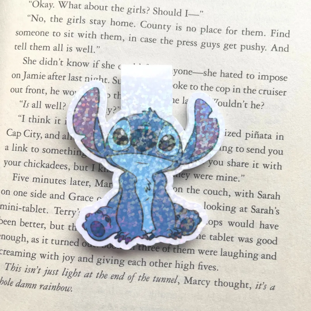 Stitch - Magnetic Bookmark