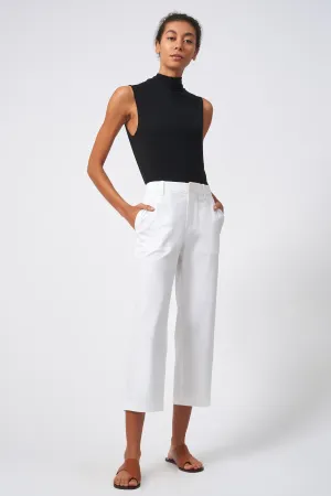 Stovepipe Crop Pant - Natural