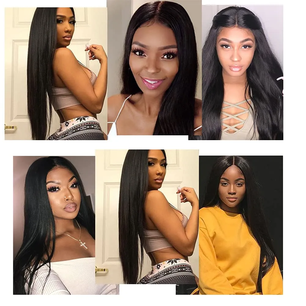 Straight Human Hair Closure 5*5 Lace Remy Lace Closure Natural Color MYLOCKME