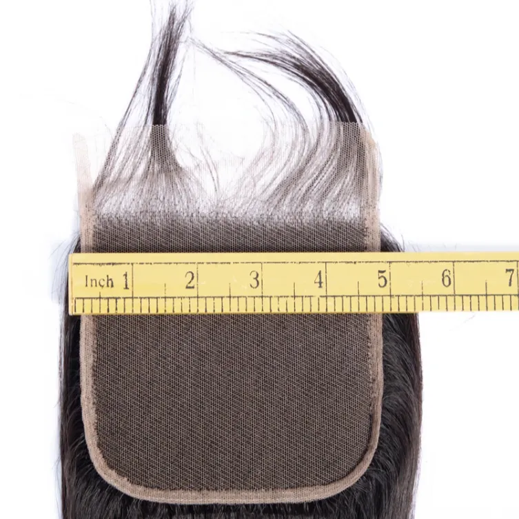 Straight Human Hair Closure 5*5 Lace Remy Lace Closure Natural Color MYLOCKME