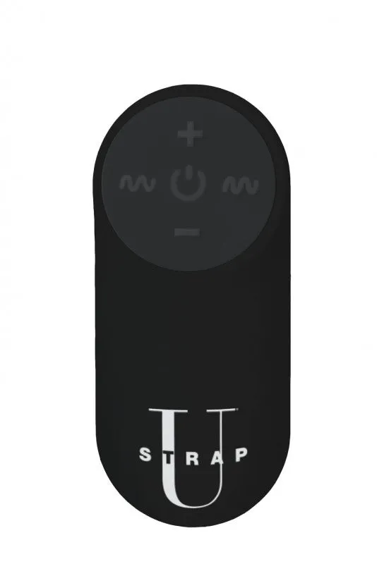 Strap Swirl 21x Remote Control Silicone Dildo