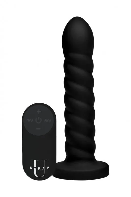 Strap Swirl 21x Remote Control Silicone Dildo