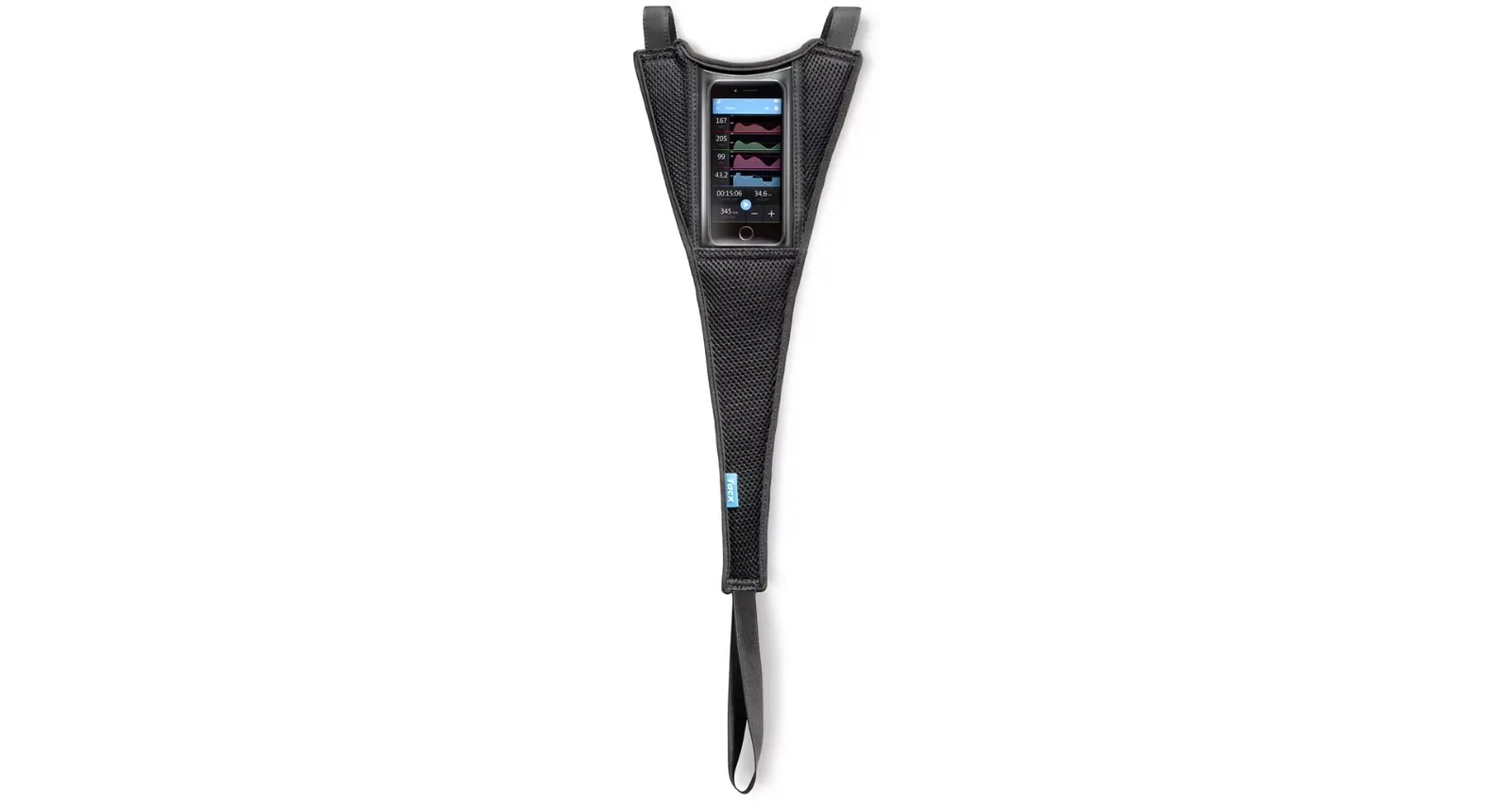 Tacx Sweat Net With Integrated Phone Holder - Black