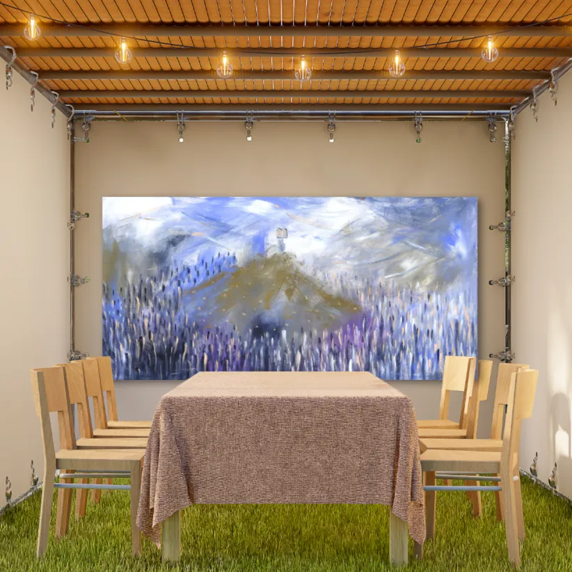 The Defining Moment | Sukkah Mural