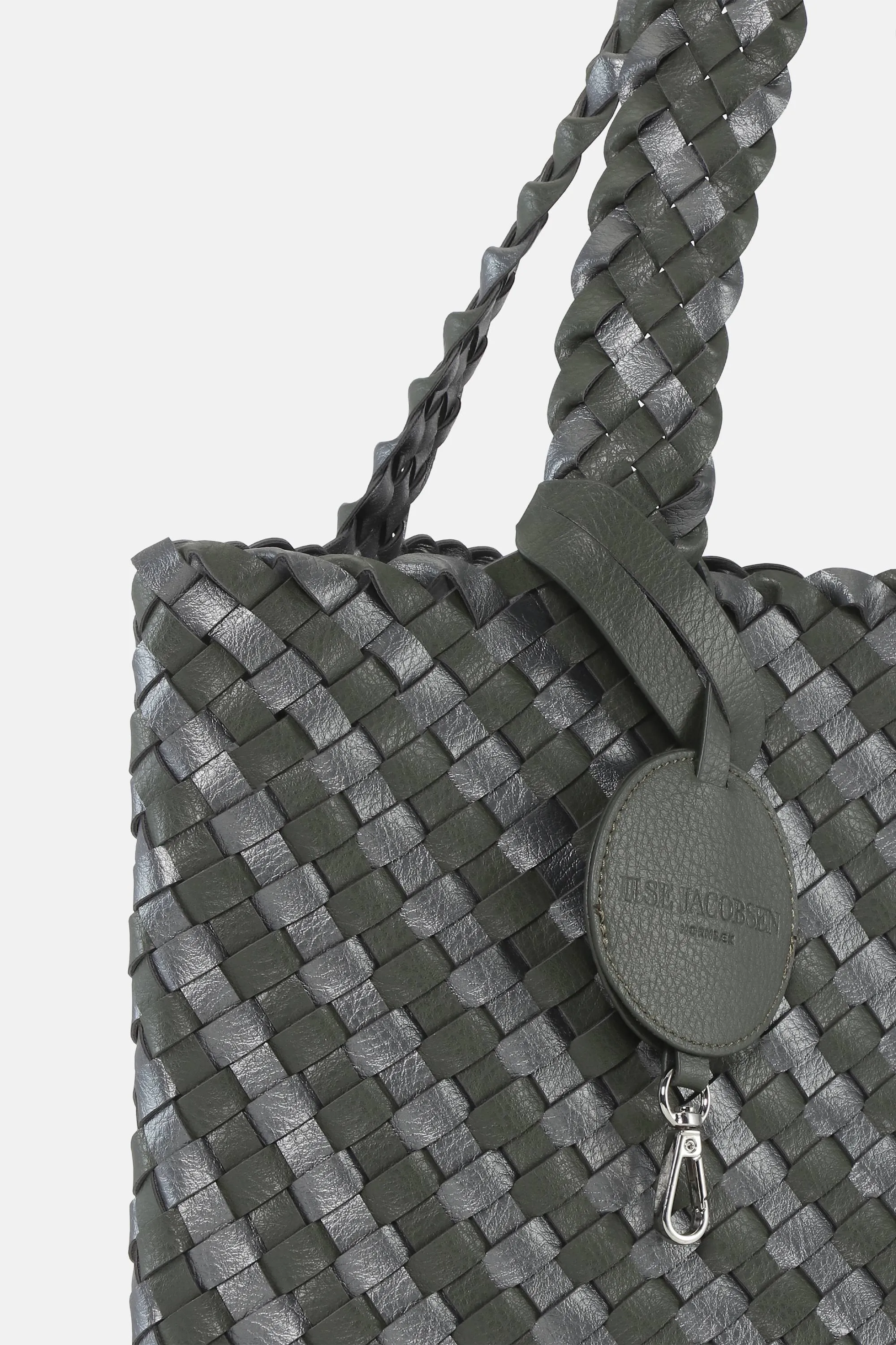 Tote Bag Flätad - Army Gun Metal