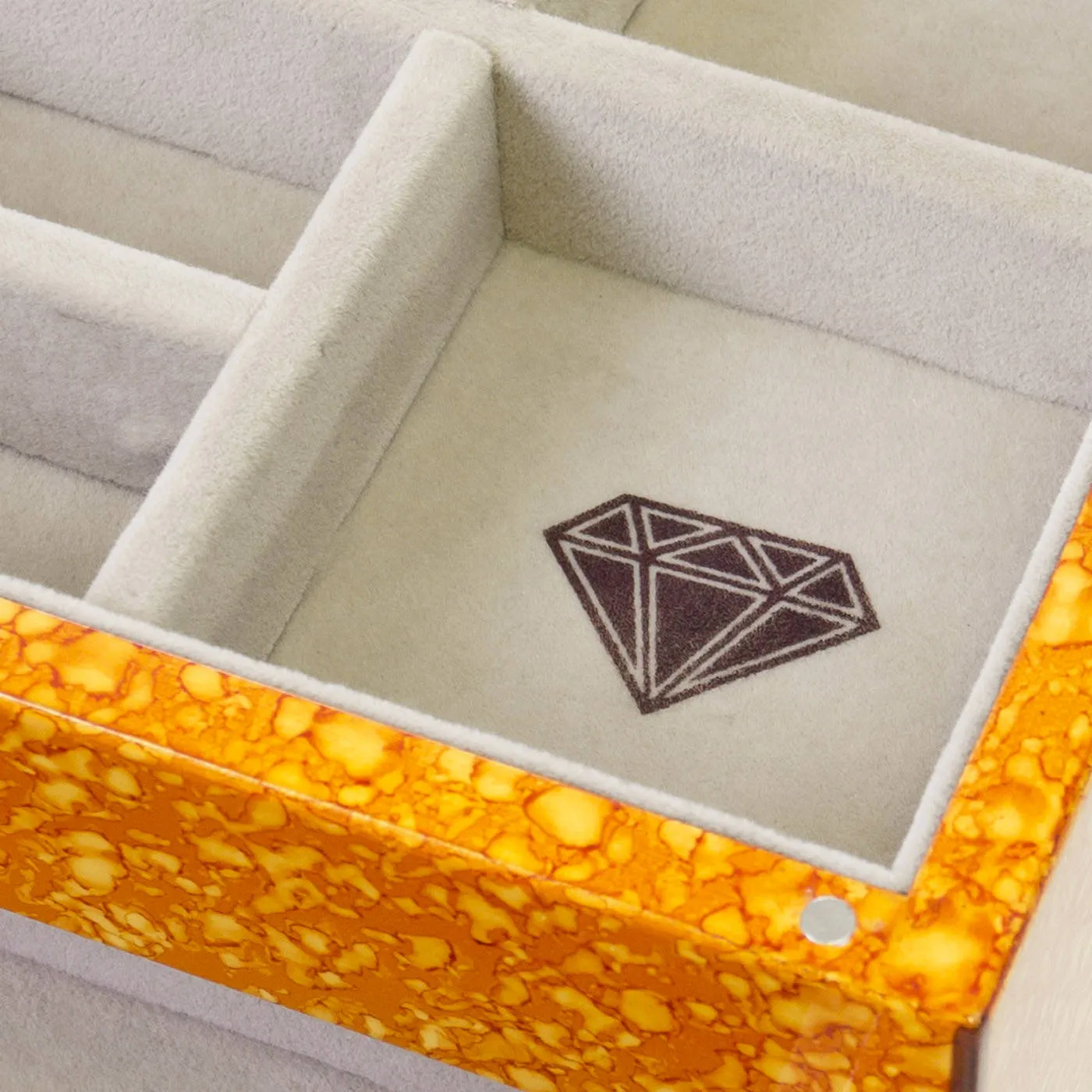 Toulouse Orange Jewelry Box