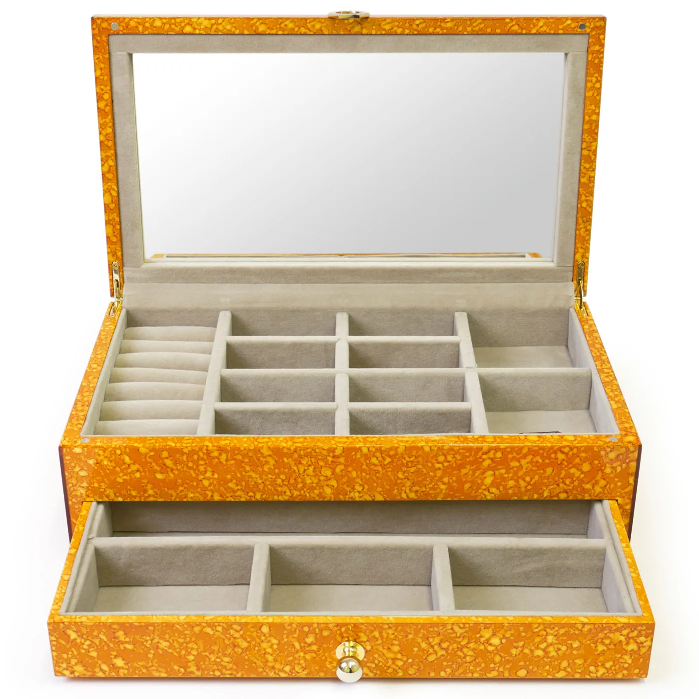 Toulouse Orange Jewelry Box