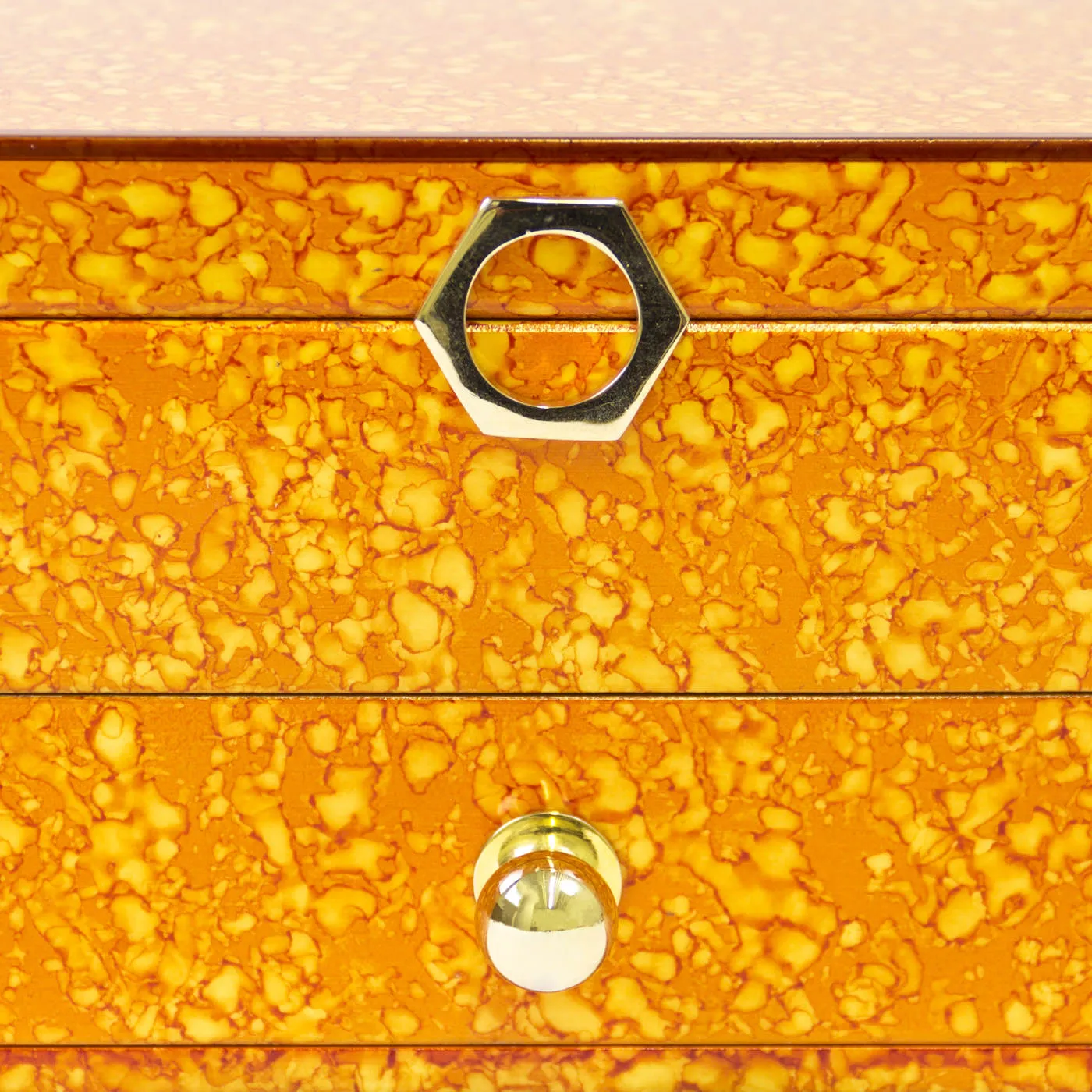 Toulouse Orange Jewelry Box