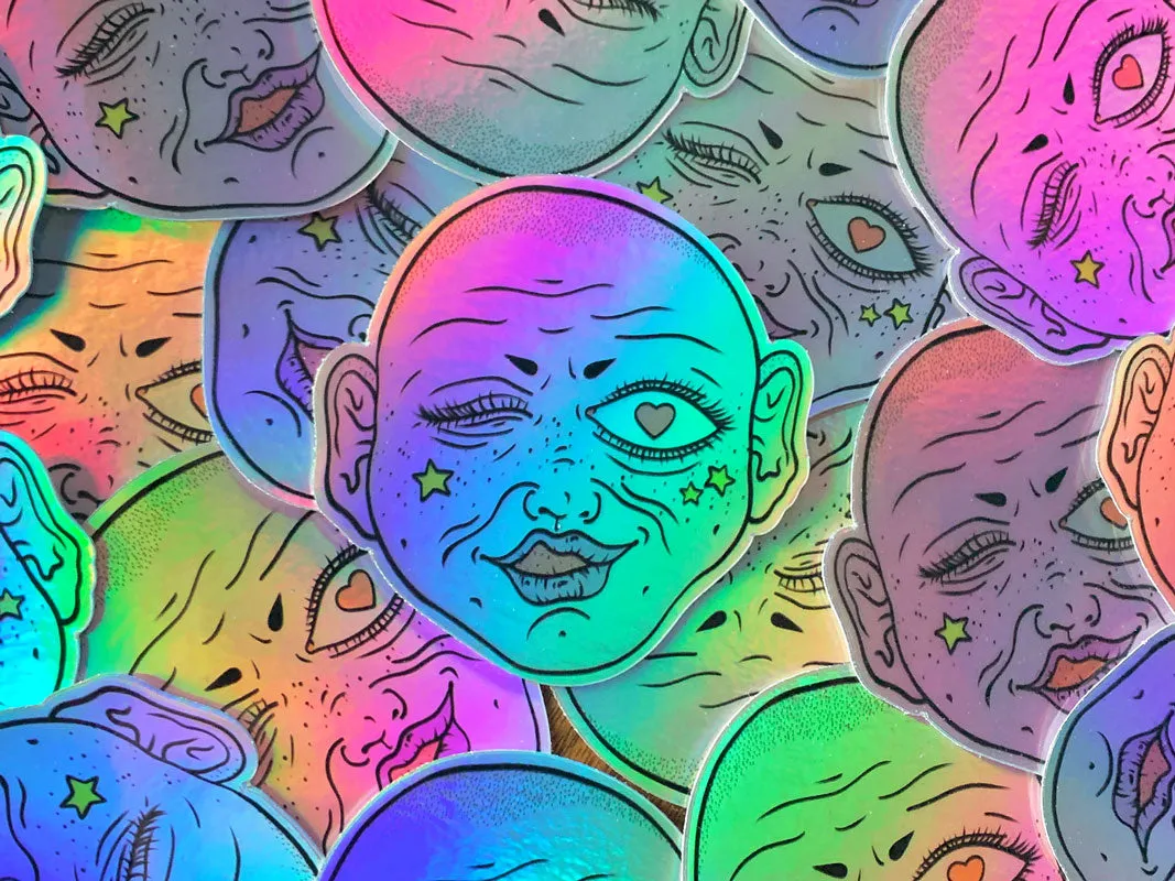 Trixi Holographic Sticker