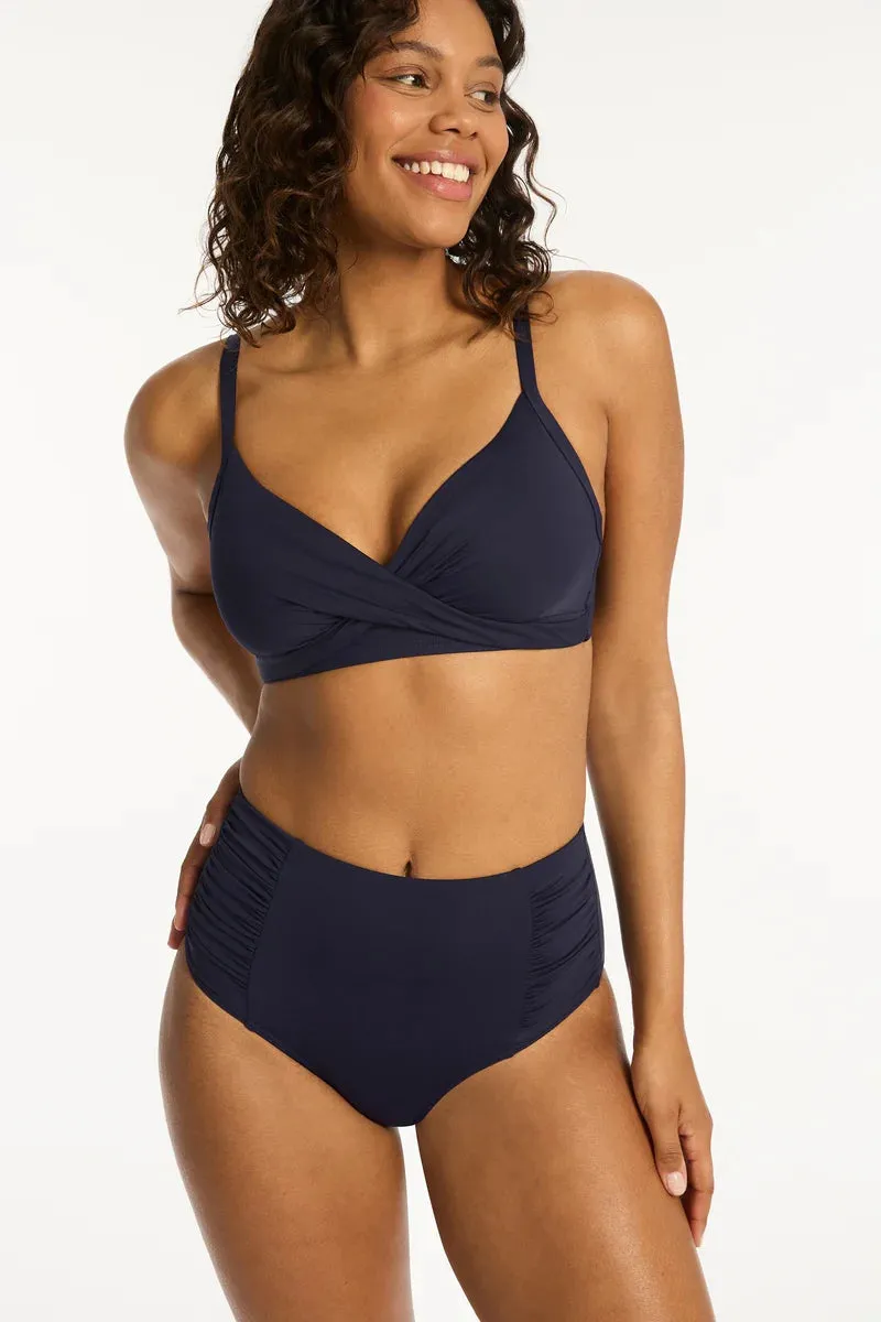 Twist Front DD/E Cup Bra Night Sky