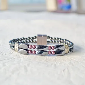 Two Strand Magnetic Bracelet for Pain