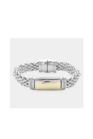 Two Tone Bar Bracelet