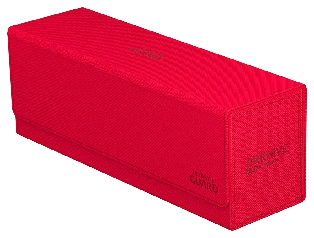 Ultimate Guard Arkhive 400  XenoSkin Monocolor Red