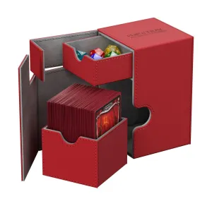 Ultimate Guard Flip´n´Tray Deck Case 100  XenoSkin Red