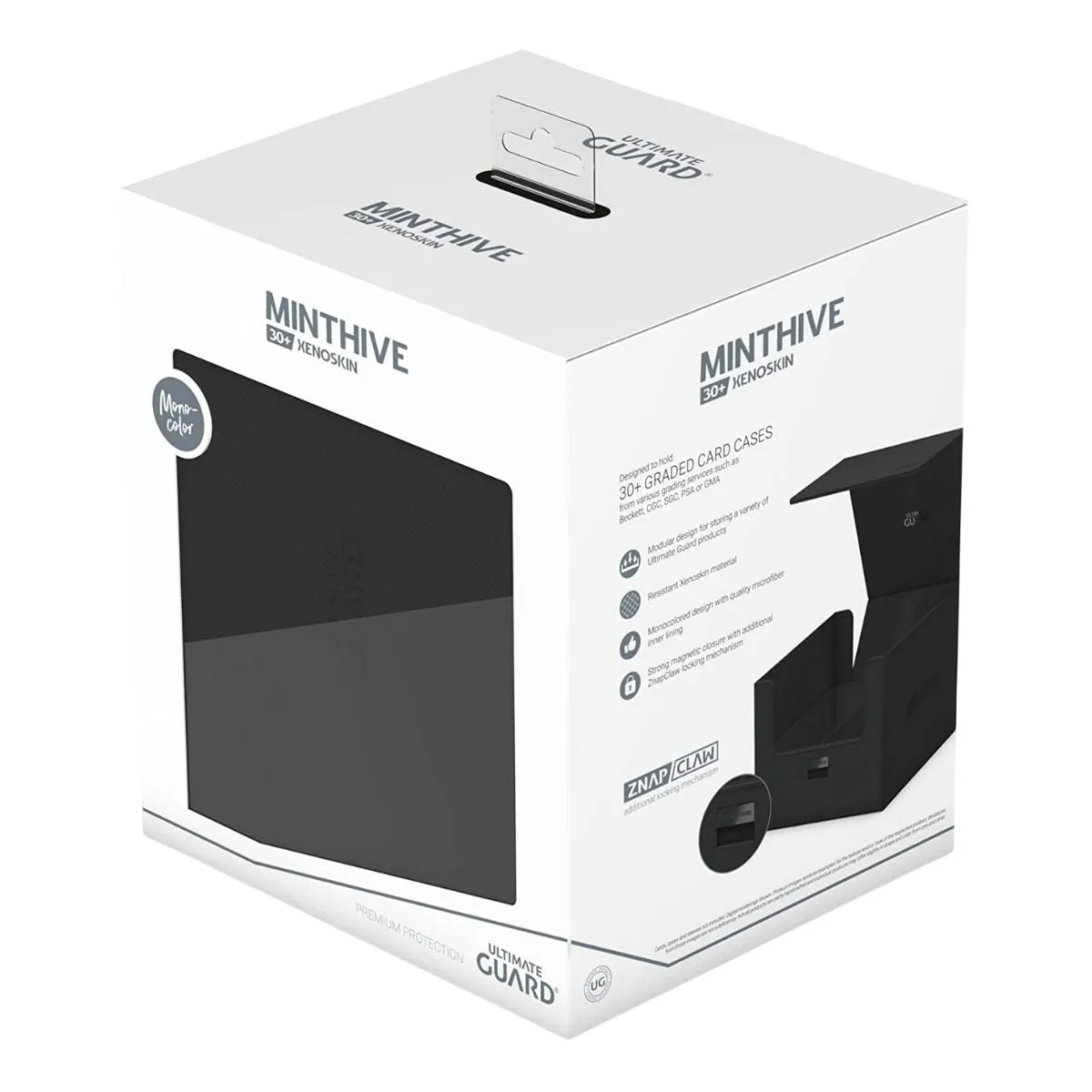 Ultimate Guard Minthive 30  XenoSkin Black Deck Box