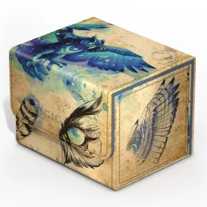 Ultimate Guard Sidewinder 100  Xenoskin Deck Box - MTG Bloomburrow - Maha, Its Feathers Night