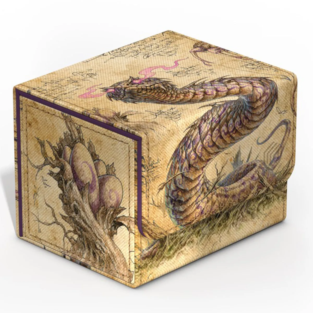 Ultimate Guard Sidewinder 100  Xenoskin Deck Box - MTG Bloomburrow - Rottenmouth Viper