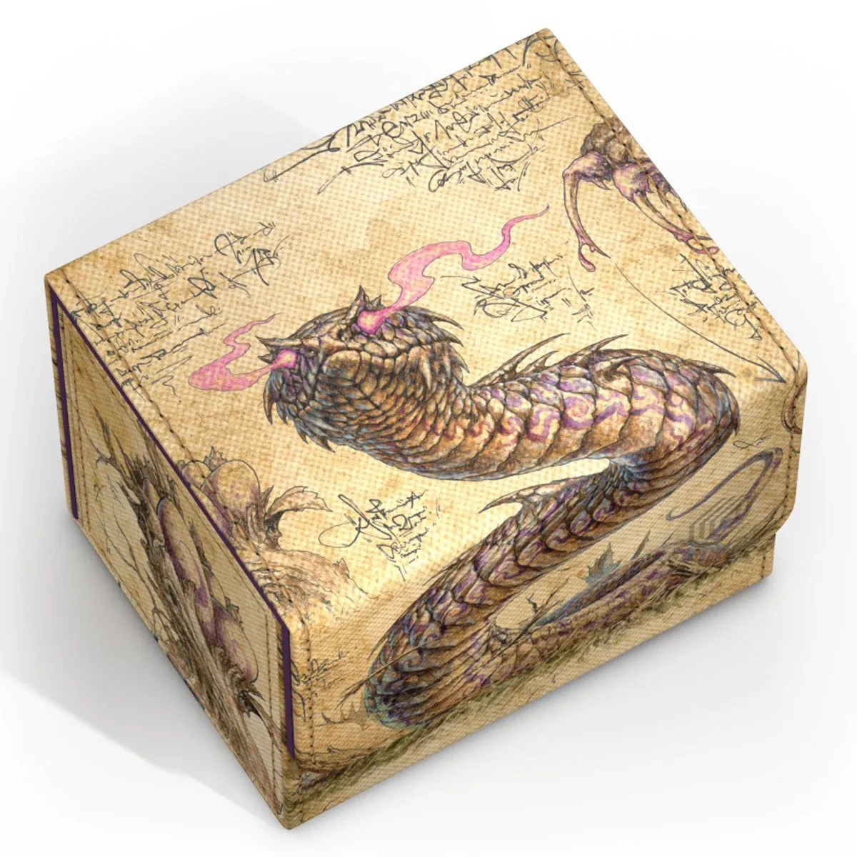 Ultimate Guard Sidewinder 100  Xenoskin Deck Box - MTG Bloomburrow - Rottenmouth Viper