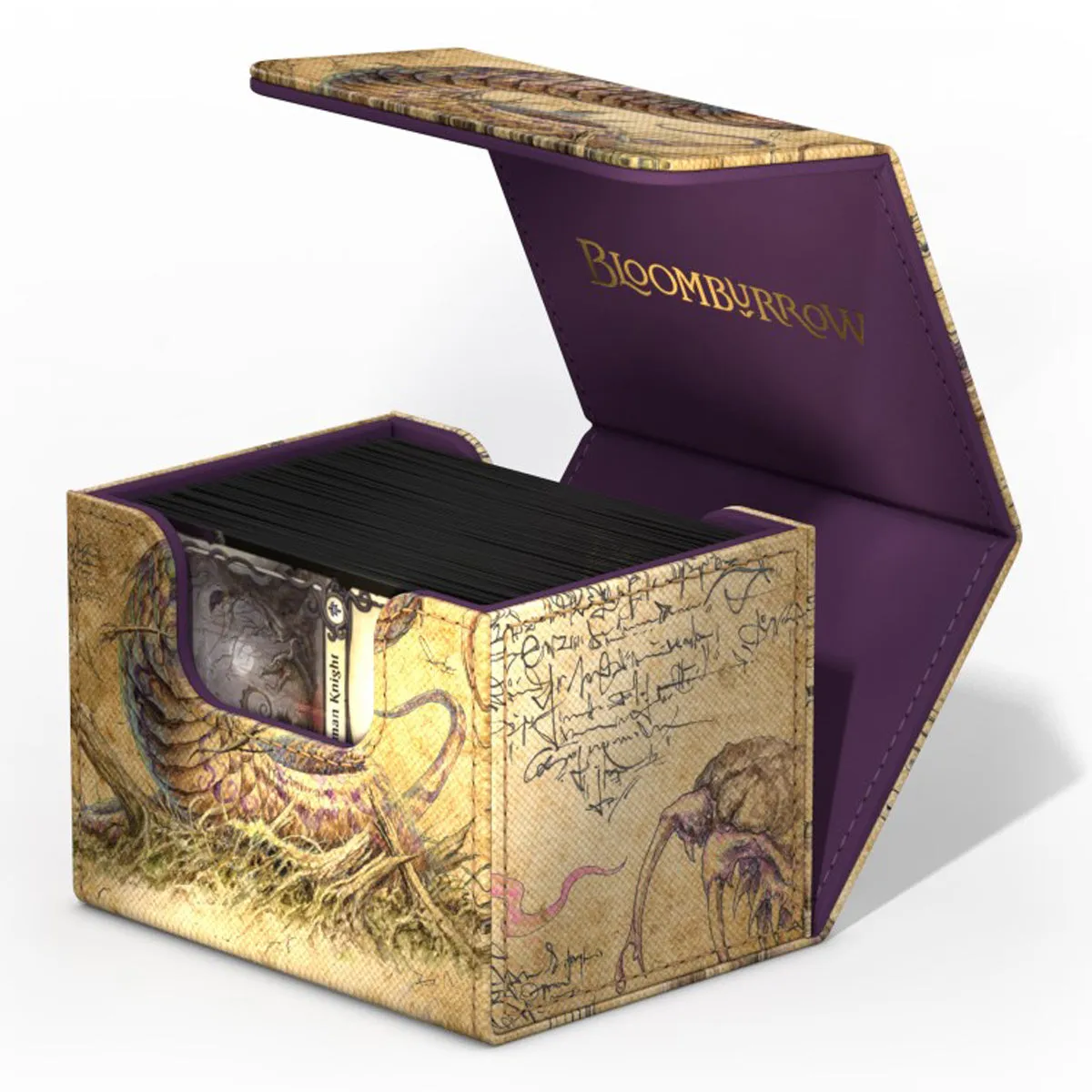 Ultimate Guard Sidewinder 100  Xenoskin Deck Box - MTG Bloomburrow - Rottenmouth Viper
