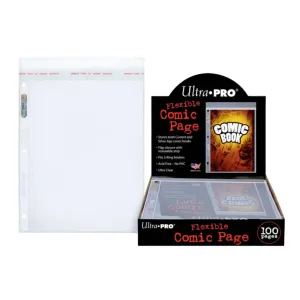 Ultra PRO Ultra Clear Comic Storage Sleeve Pages 100ct