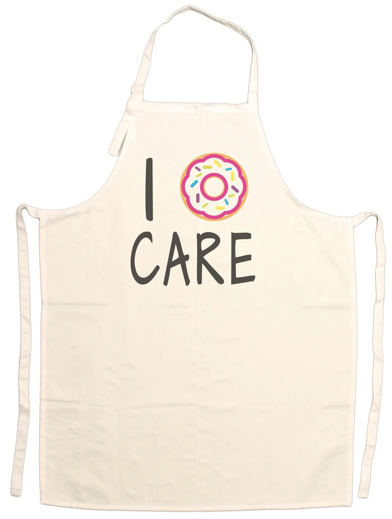 Unisex Adult I Donut Care Funny Adjustable Apron