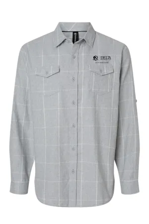 USCCA Yarn-Dyed Long Sleeve Flannel Shirt