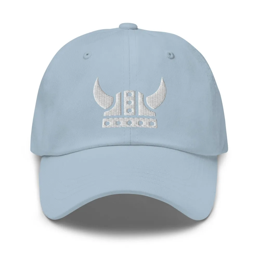 Viking Helmet Embroidered Hat