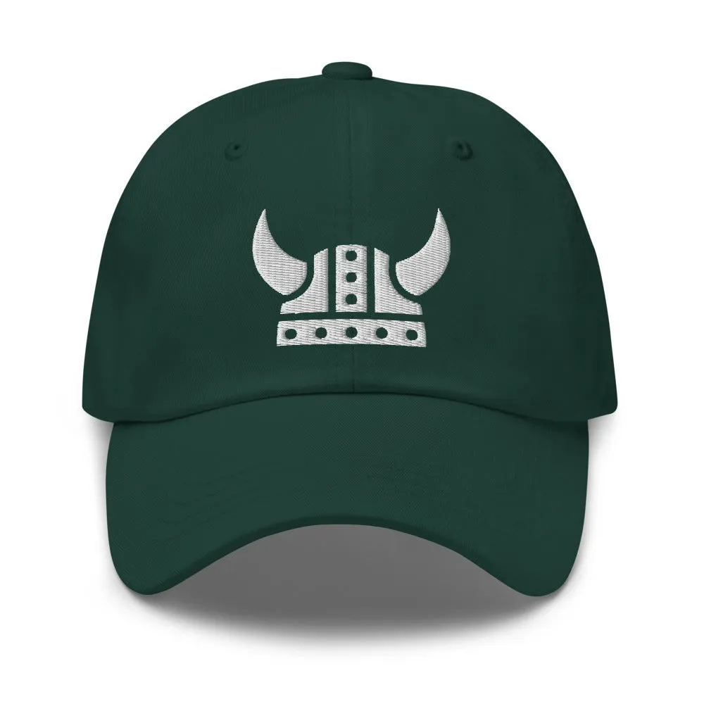 Viking Helmet Embroidered Hat