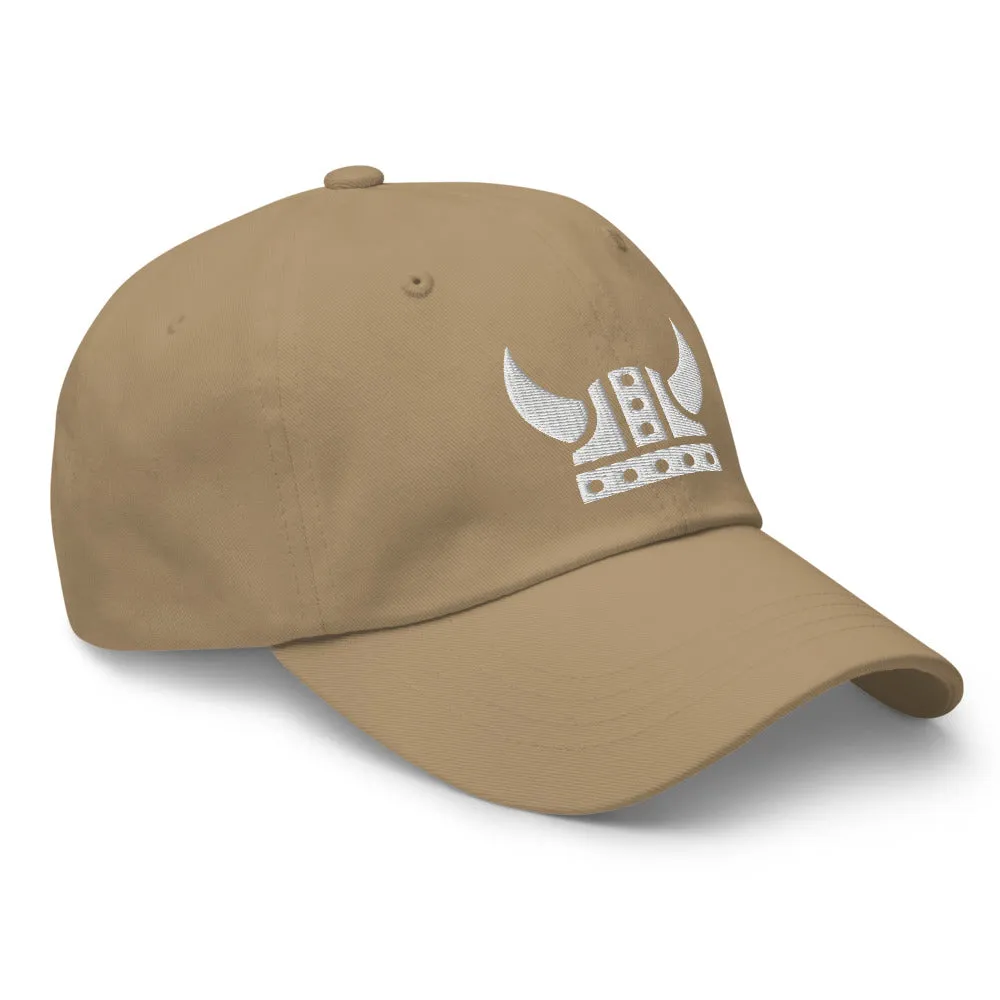 Viking Helmet Embroidered Hat
